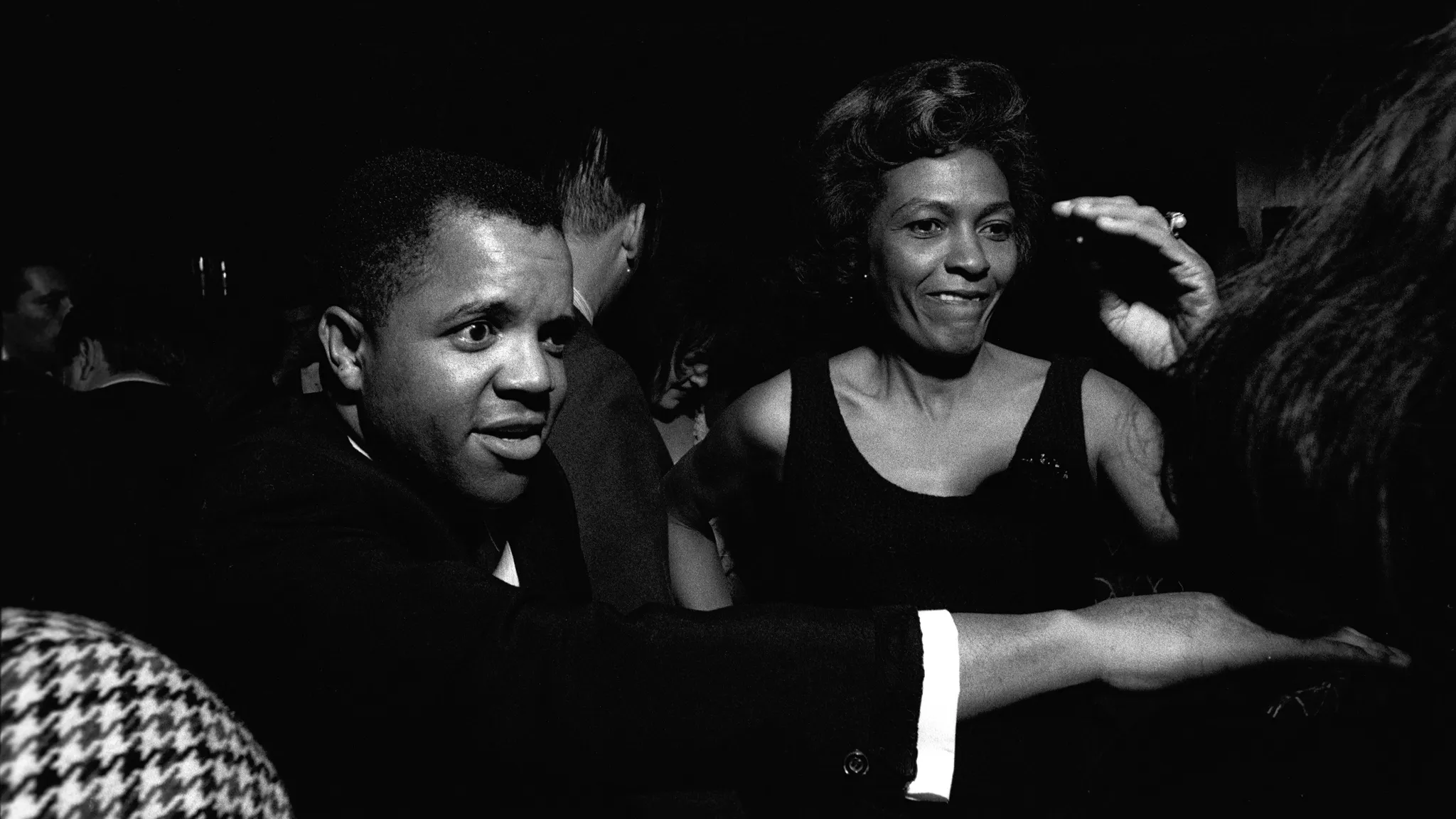 Berry Gordy dancing at Ondine, New York City, 1965
